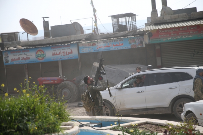 Afrin şehir merkezinde kontrol sağlandı