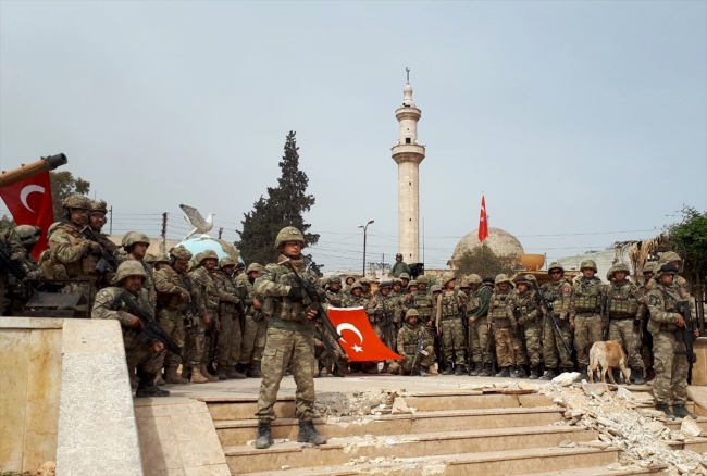 Afrin'de tüm belde merkezleri kontrol altına alındı