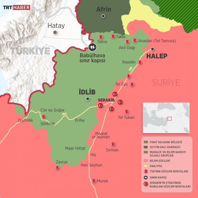 Esed rejimi ve destekçilerinin hedefindeki kent: İdlib