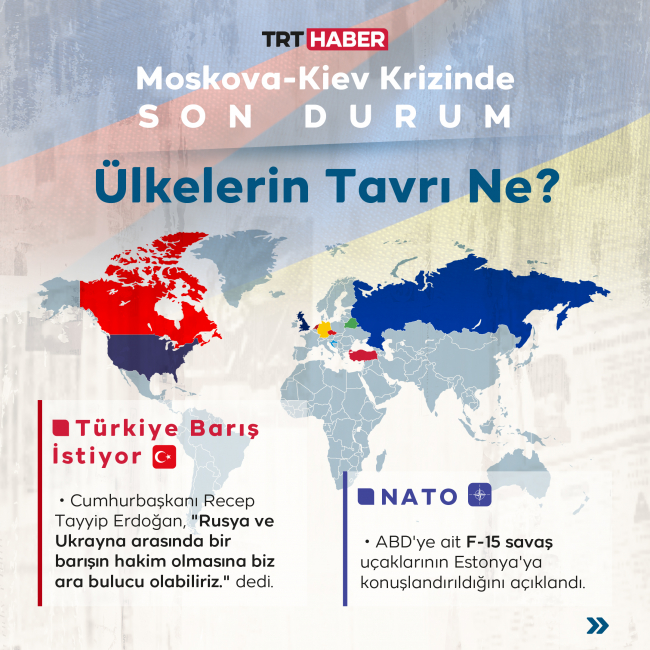 Moskova-Kiev krizinde son durum: Ülkelerin tavrı ne?