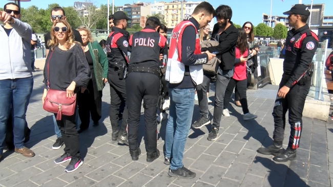 İstanbul’da 1 Mayıs öncesi "Güven Huzur" uygulaması