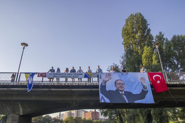 Zenica'dan '15 Temmuz'u unutmadık' mesajı