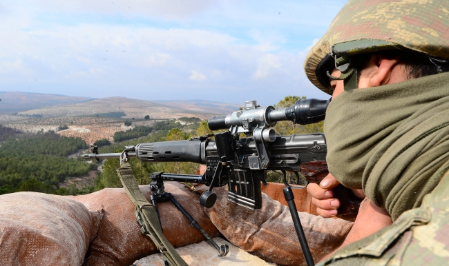 Afrin'de 12 nokta daha YPG/PKK'dan kurtarıldı