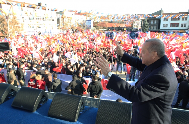 Cumhurbaşkanı Erdoğan: Bu toprakları böldürmeyeceğiz