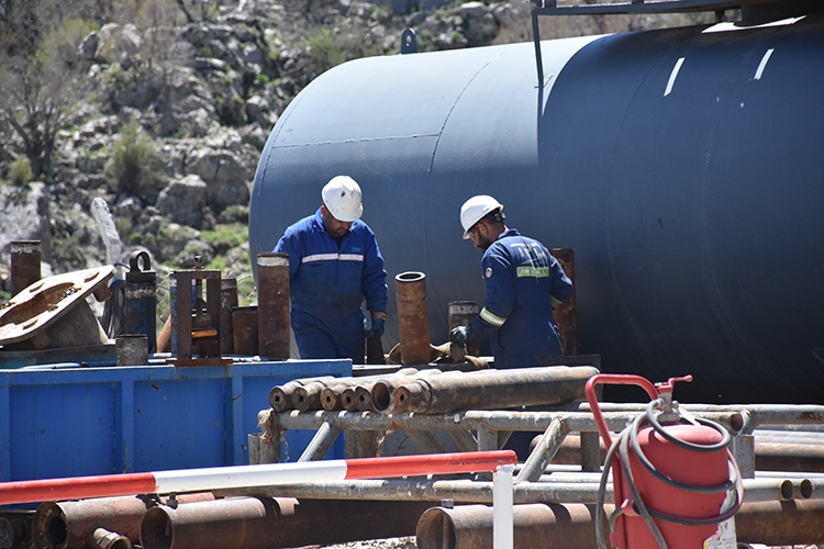 TRT Haber yeni keşfedilen Gabar petrol sahasında