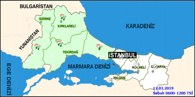 Meteorolojiden sağanak ve fırtına uyarısı