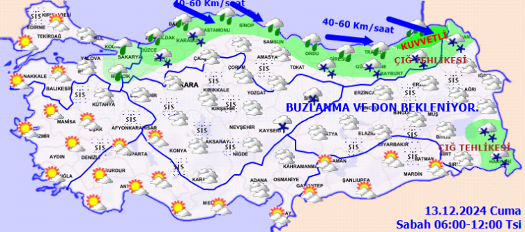 Meteoroloji'den Rize ve Artvin için 'turuncu' kodlu uyarı