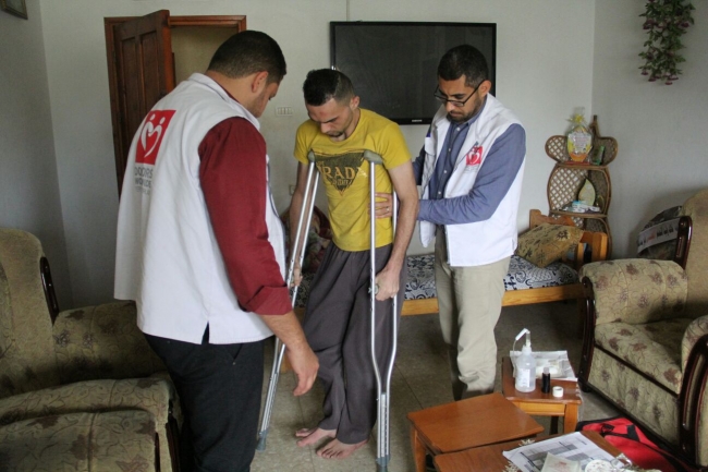 Yeryüzü Doktorları bir haftalık ziyaret için Gazze'de