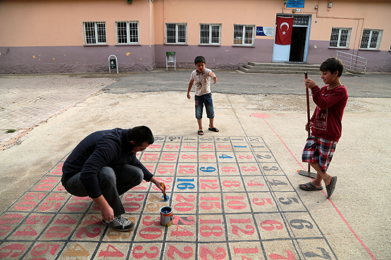 Çarpım tablosunu okul bahçesinde öğrenecekler