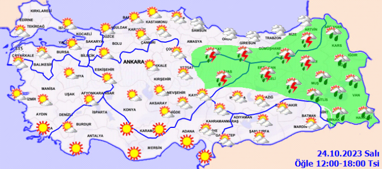 Bugün hava nasıl olacak? Meteoroloji'nin bölge bölge tahminleri...