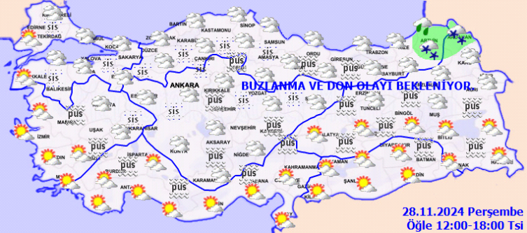 Meteorolojiden kuvvetli yağış uyarısı