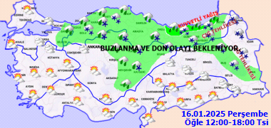 Meteoroloji'den 3 il için kuvvetli yağış uyarısı