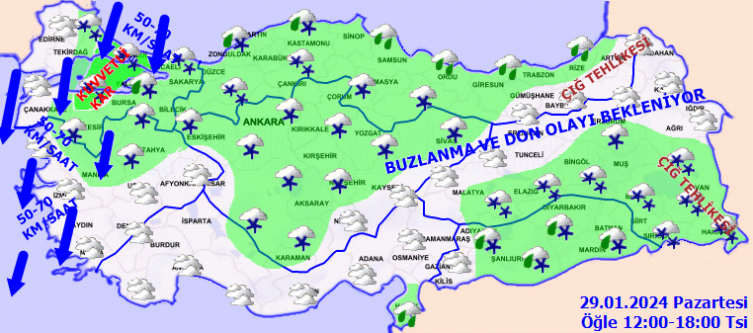 Batı Karadeniz, Marmara ve Kuzey Ege'de fırtına bekleniyor