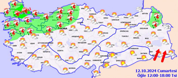 Meteoroloji'den kuvvetli yağış uyarısı