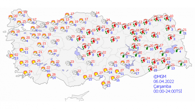 Bugün ve yarın hava nasıl olacak? İl il hava durumu…