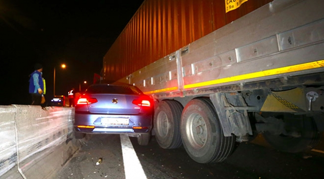 Anadolu Otoyolu'nda zincirleme trafik kazası