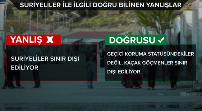 Suriyelilerle ilgili doğru bilinen yanlışlar