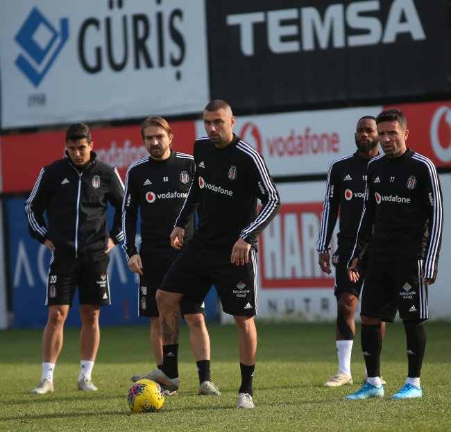 Beşiktaş derbi hazırlıklarını sürdürüyor