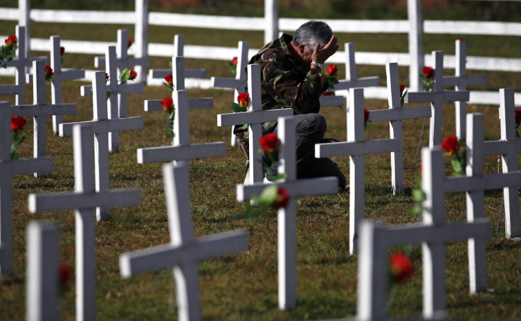  74 gün süren Falkland Savaşı'nda İngilizler 258, Arjantinliler ise 649 kayıp verdi.Fotoğraf: Reuters 