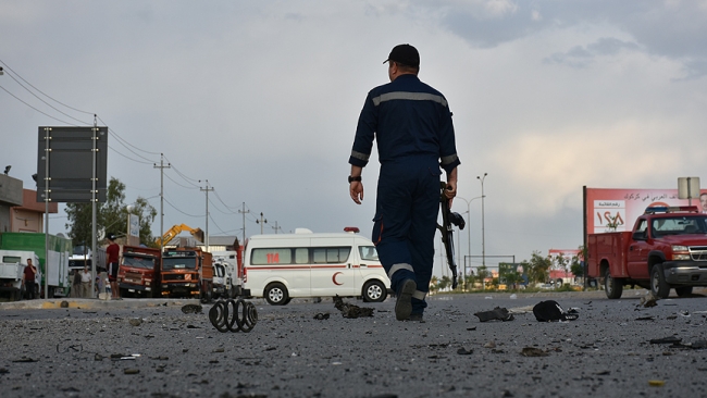 Irak'ta Türkmenlerin konvoyuna bombalı araçla saldırı