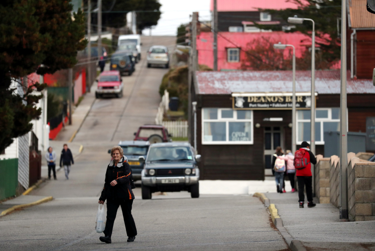 12 bin metrekarelik alana sahip Falkland Adaları, Atlas Okyanusu’nun güneyinde yer alıyor. Fotoğraf: Reuters 