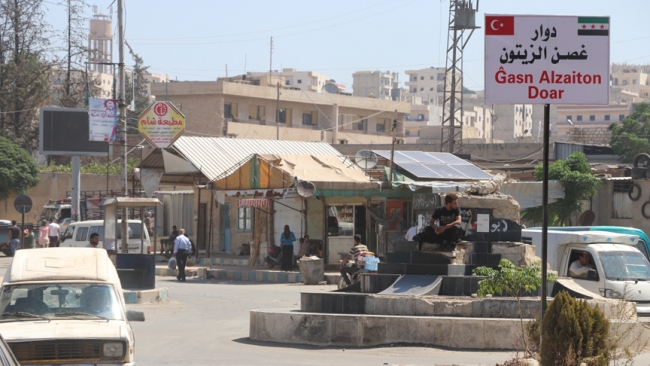 Afrin'de bulvarlara Erdoğan ve Zeytin Dalı isimleri verildi