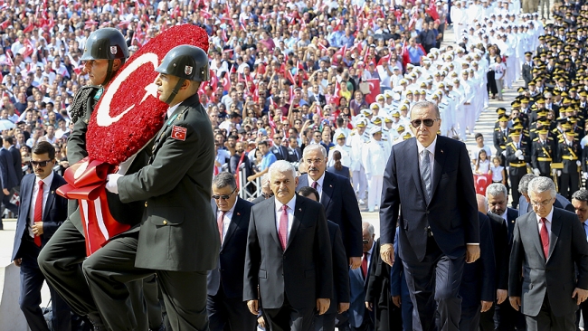 Büyük Zafer 96. yılında coşkuyla kutlanıyor