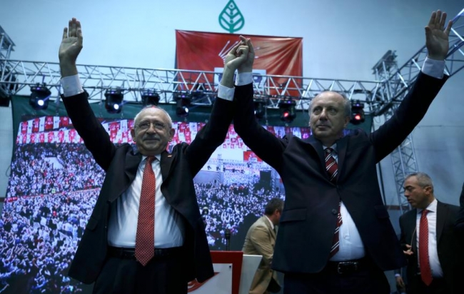 CHP'nin cumhurbaşkanı adayı Muharrem İnce oldu