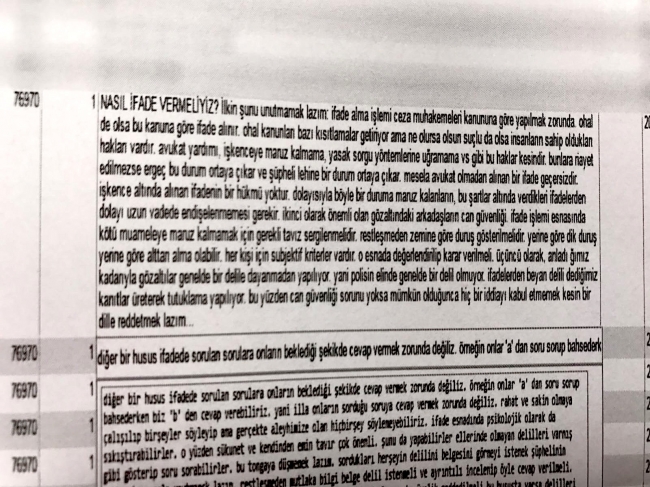 FETÖ'nün "inkar taktiği" talimatı eski askeri hakimden çıktı