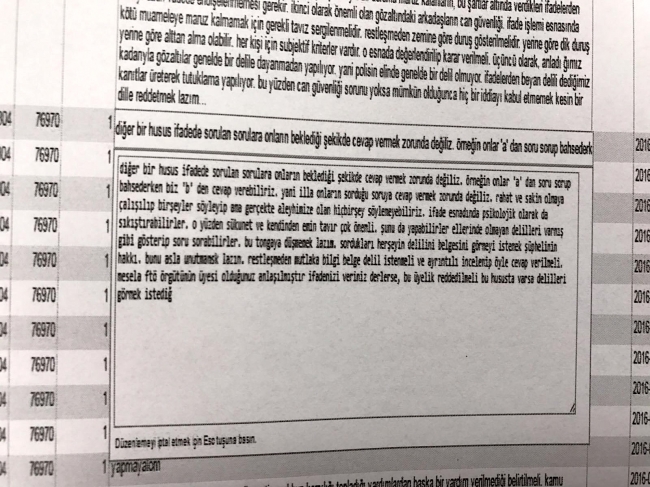 FETÖ'nün "inkar taktiği" talimatı eski askeri hakimden çıktı