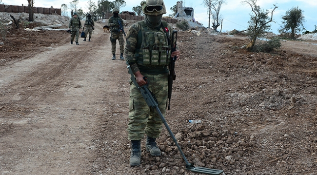 Burseya Dağı patlayıcılardan arındırılıyor