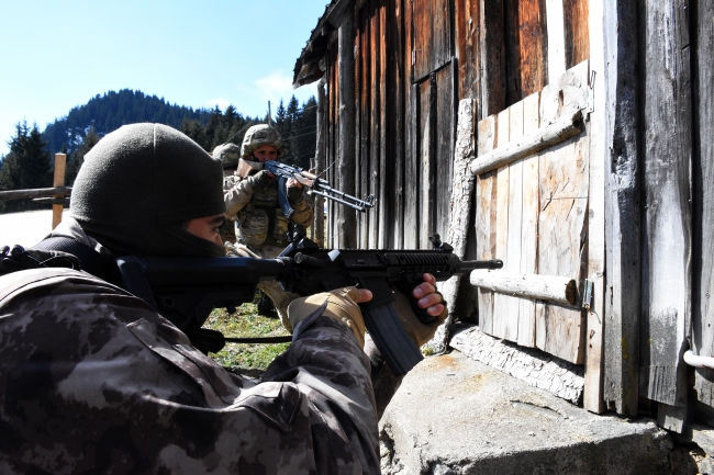 Doğu Karadeniz'de terör örgütü PKK'ya geçit verilmiyor