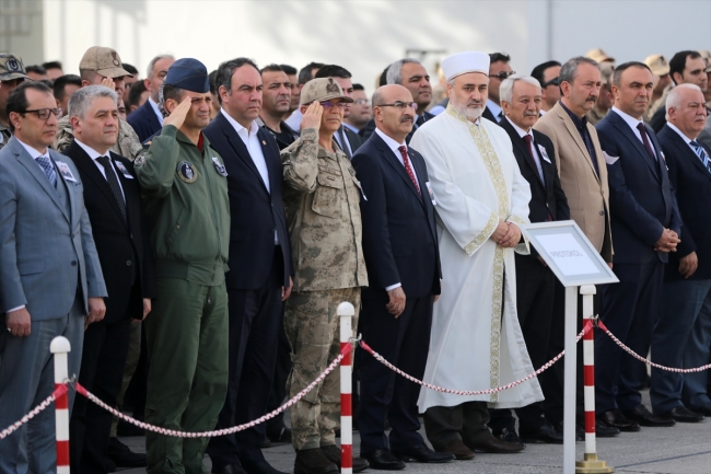 Şehit Uzman Çavuş Samet Tokur için tören düzenlendi