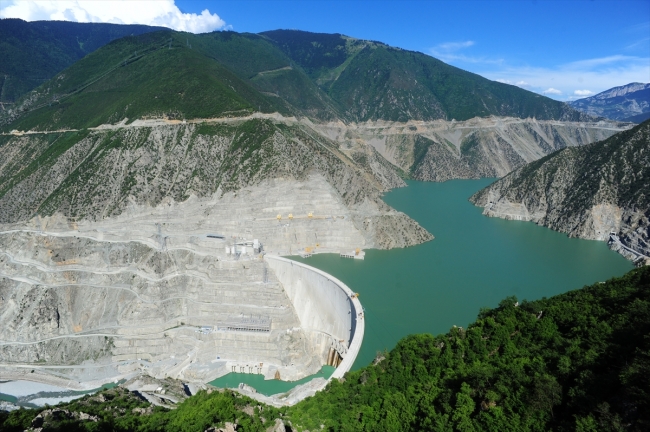 Artvin'deki barajlardan ülke ekonomisine dev katkı