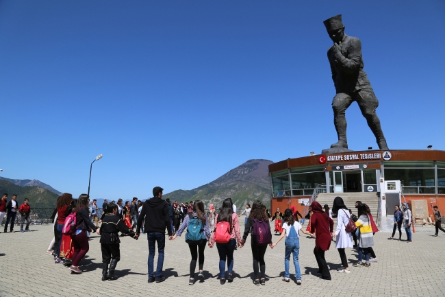 40 Bitlisli öğrenci Artvin'i ziyaret etti