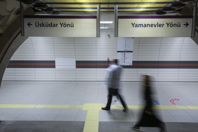 Türkiye'nin ilk sürücüsüz metrosu 7/24 izleniyor