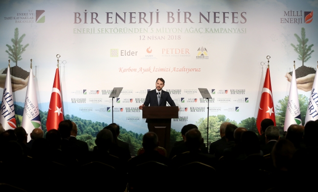 Enerji sektörü 2018 yılında 5 milyon ağaç dikecek