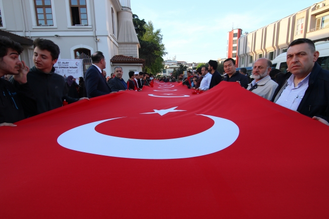 Türkiye, 57. Alay'a vefa için yürüdü