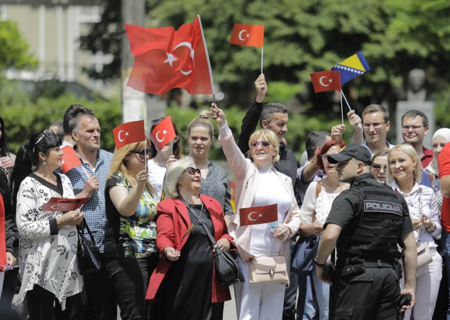 Cumhurbaşkanı Erdoğan, Bosna Hersek'te