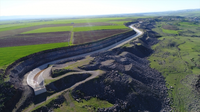 Diyarbakır'ın yapay nehri yıl sonunda hazır