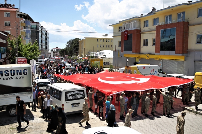 Şehit Uzman Çavuş Uğur Sağlam son yolculuğuna uğurlandı