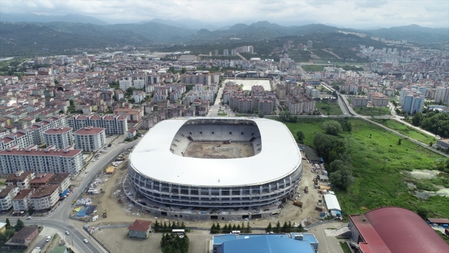 Ordu yeni stadına kavuşuyor