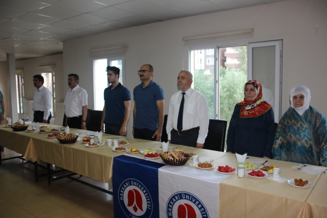 Hakkari'de 15 Temmuz şehitleri anıldı