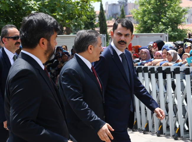 Cumhurbaşkanlığı Kabinesi Hacı Bayram Camii'nde