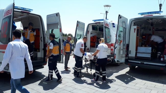 Ankara'da trafik kazası: 1 ölü, 23 yaralı