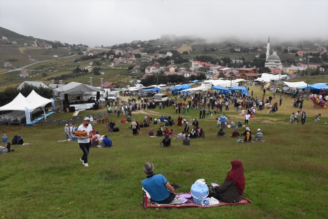 İki bin rakımlı yaylada festival keyfi