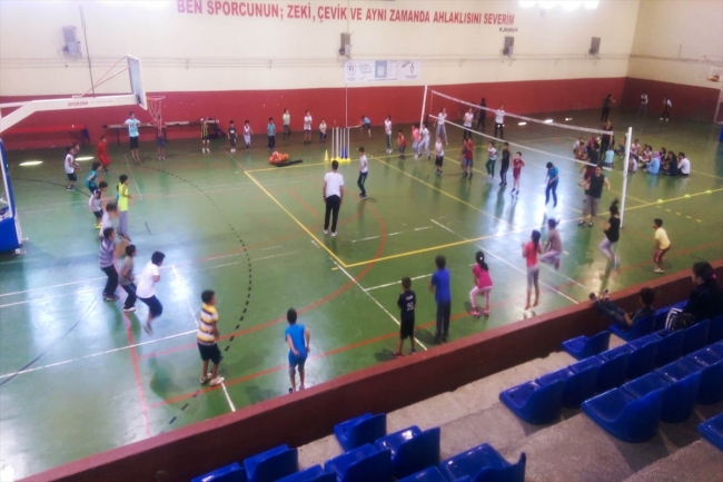 Mardinli çocuklar sporla buluşuyor