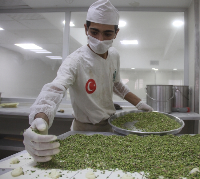 Gaziantepli baklavacıların bayram telaşı