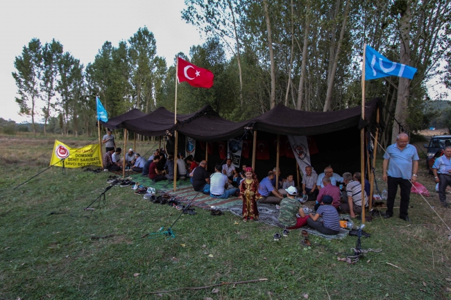 Ertuğrul Gazi'nin oğlu Saru Batu Savcı Bey kabri başında anıldı