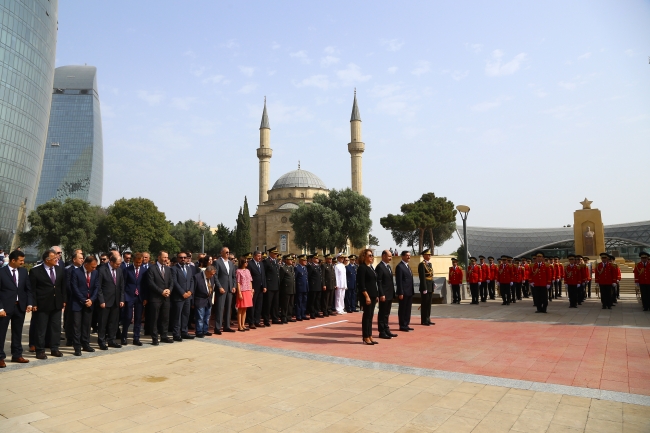 30 Ağustos Zafer Bayramı 96. yılında Azerbaycan'da kutlandı